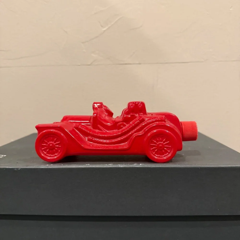 Vintage Avon Tai Winds After Shave Red Car Bottle Collectible Decor